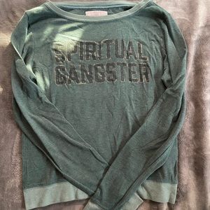 Spiritual Gangster Long Sleeve Crewneck Sweatshirt